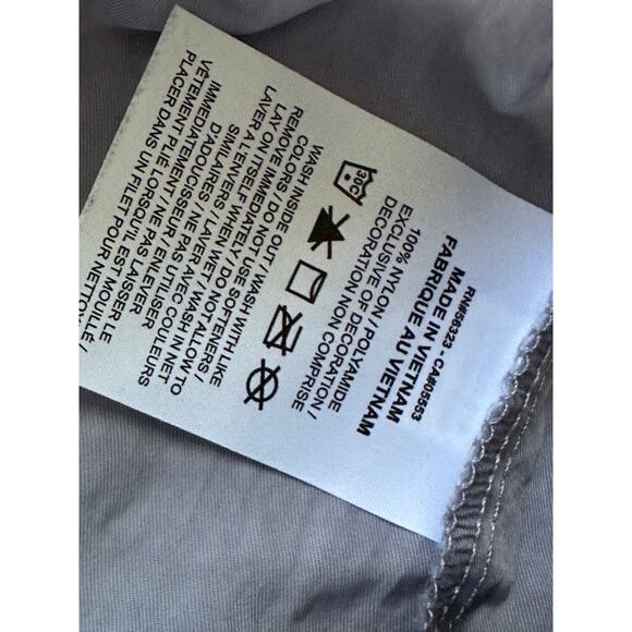 Nike Essential Woven High Rise Shorts Women’s Medium Indigo Haze Oversized - Picture 5 of 7